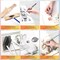 106 PCS Art Supplies Sketching Kit, Pro Drawing Pencils with 3-Color Sketchbook, Coloring Book, Colored Graphite Charcoal Watercolor & Metallic Pencils, Drawing Supplies Gifts for Artists Adults Kids